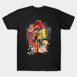 camouflaged elephant samurai warrior T-Shirt